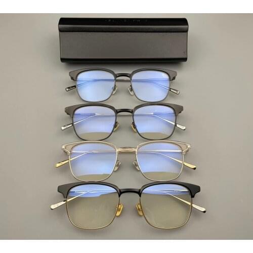 2020 Glasses Frame Titanium Prescription Glasses Women Myopia Eyeglasses Frames for men Vintage Japan Designer Brand Glasses