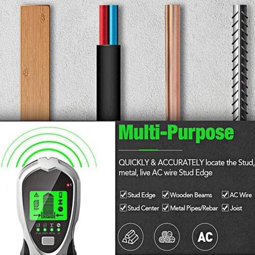 4 in 1 Stud Finder Wall Scanner Detector Electronic Stud Sensor Center Joist Finders Wall Detector AC Wires Detection