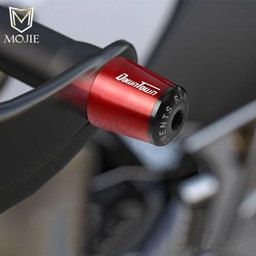 Motorcycle Accessories 7/8" 22MM Handlebar Hand Grips Handle Bar End Cap For KYMCO DOWNTOWN 125/200/300/350 300i 350i