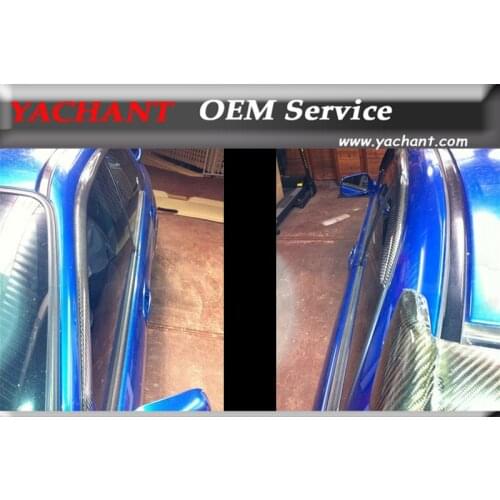 Car Styling Carbon Fiber Wind Deflector Fit For 2001-2007 Subaru Impraza WRX 7 8 9 STI 7th-9th Wind Deflector