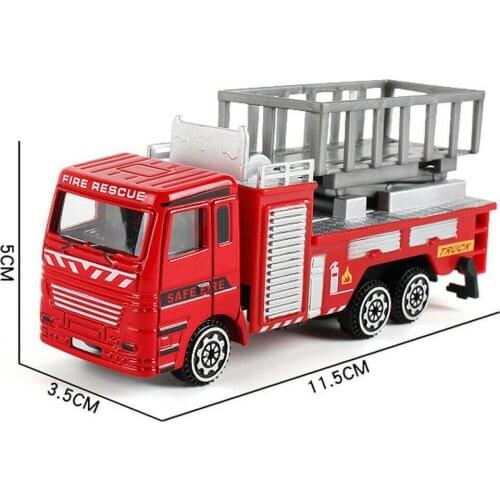 Kids Toys Engineering Car Truck Fire Truck Toys Fireman Sam Fire Truck Vehicles Car Music Light Cool Educational Toys For Boys