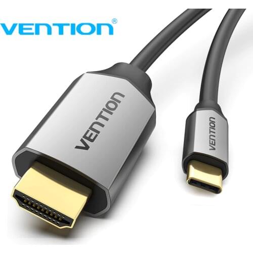 USB C HDMI Cable Type C to HDMI Thunderbolt 3 for MacBook Samsung Galaxy S10/S9 Huawei Mate 20 P20 P30 Pro USB-C HDMI Adapter 2M