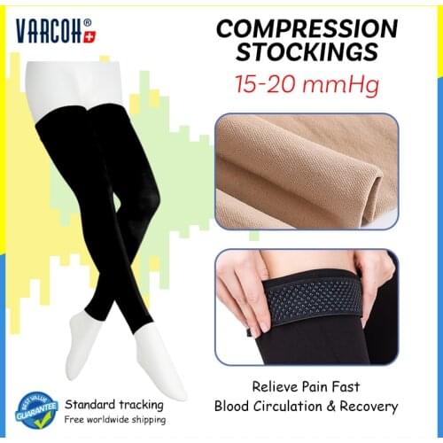 Compression Socks 15-20 mmHg Men Women Hose Support Hosiery Sleeves Maternity,Pregnancy,Varicose Veins,Relief Shin Splints,Edema
