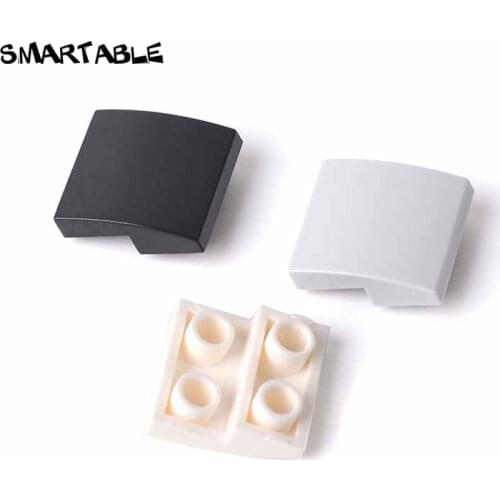 Smartable Slope 2x2 Curved Inverted Building Block Parts Toys For Kid Creative Compatible Major Brands 32803 40pcs/lot