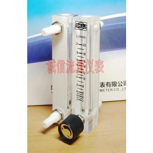 LZQ-7 adjustable panel gas small flowmeter air rotor flowmeter 2-20L / min