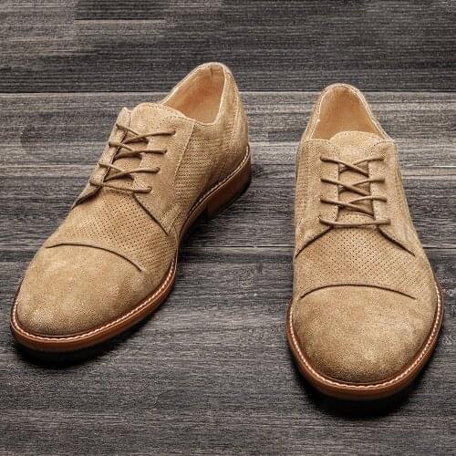 7~12 Man Casual Shoes 2021 genuine leather men shoes fashion comfortable brand luxury shoes men leather