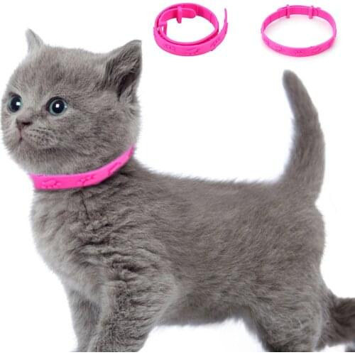Anti Flea Cat Collar Pet Dog Puppy Cats Kitten Outdoor Mosquito Repellent Neck Strap Mite Tick Adjustable CollarPet Supplies