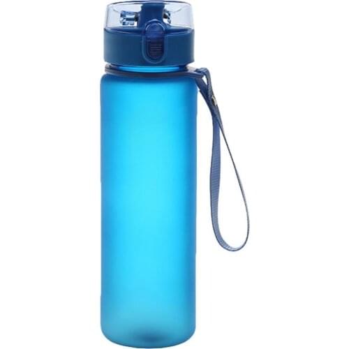 400ml/560ml PC Portable Frosted Leak-Proof Portable Leak Proof Outdoor Travel Sports Water Cup Bottle Camping