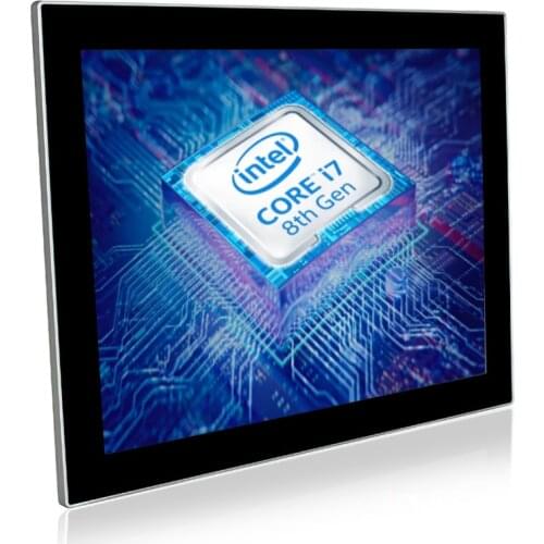 TPM2.0 industrial fanless pc core i7 8565U 8 Gen CPU mSATA Harddisk 2*RS232/422/484,HDMI.USB3.0,LAN for windows 11/10/7