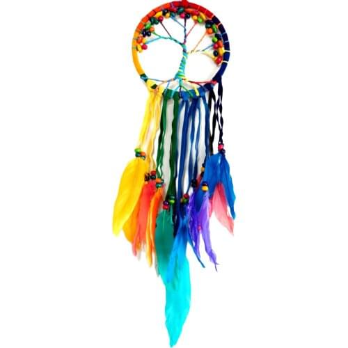 Seven Chakra Dreamcatcher Life Tree Wall Ornament