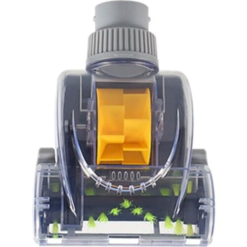 Universal Vacuum Turbo Floor Brush for Pet Hair Bedding Carpet Mites Removal Dust Collector Brush Head Cleaner Parts