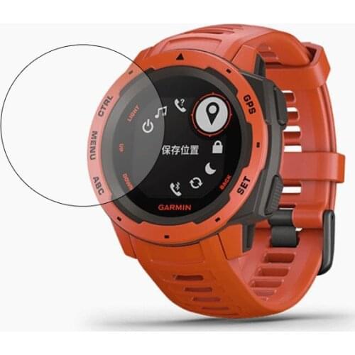 Tempered Glass Protective Film Clear Protection For Garmin Instinct Tactical GPS Sport Watch Smartwatch Screen Protector Cover