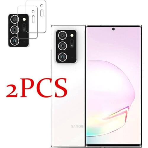 2pcs Back Camera Tempered Glass for Samsung Galaxy Note10 Lite Lens Screen Protector for Samsung Note20 Ultra Full Glued Film
