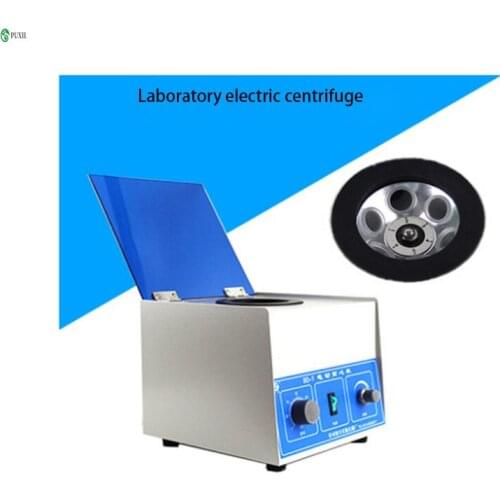 6x20ml Desktop Laboratory Centrifuge Electric Medical Lab Centrifuge 4000rpm low-speed fat beauty PRP serum separator 80-1
