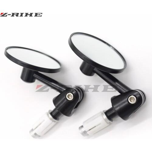 7/8"" 22mm Universal motorcycle Scooter Rearview Mirrors for Kawasaki ZX6R ZX7R BMW R1200ST R 1200ST R 1200 ST 2006-2008 2007