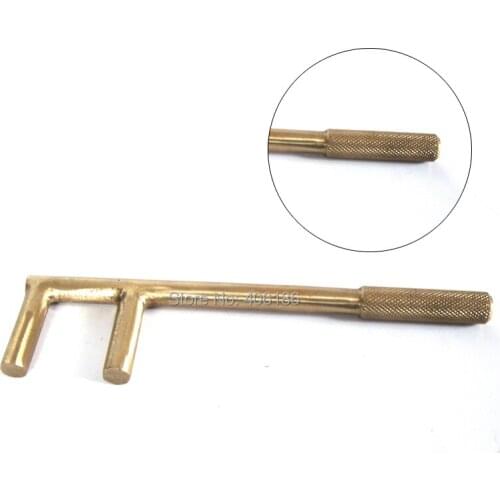 90*800mm,100*900mm, 110*1000mm 120*1200mm F type Beryllium and Aluminum bronze Wrench Spanner,explosion proof Valve Handle Tools