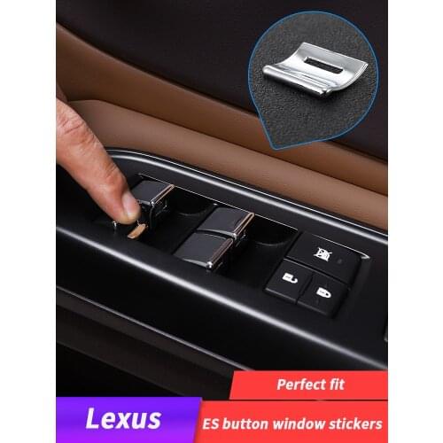 Suitable for Lexus ES Modified Window Button Decoration Sequins ES200 ES260 ESs300h Special interior