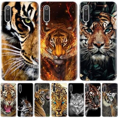 Ferocious Tiger Animal Silicon Phone Case For Xiaomi Redmi Note 10 9 8 9S 8T 7 6 5 6A 7A 8A 9A 9C Pro Customized Cover Coque