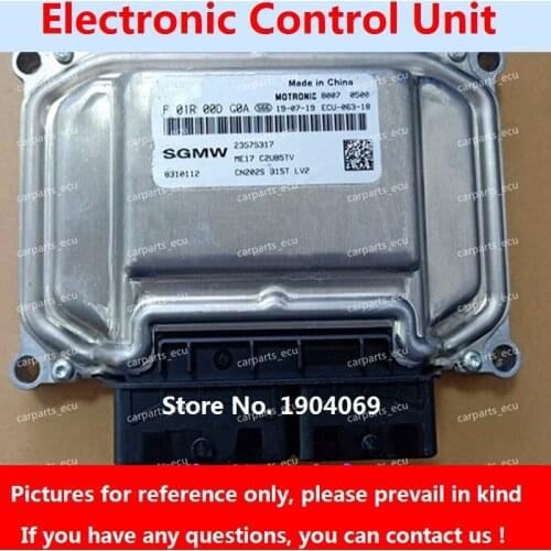 F01R00DG0A 23575317 8310112 F01RB0DG0A ME17 ECU Electronic Control Unit F01R00DLK7 23993747 F01RB0DLK7 For Wuling Car