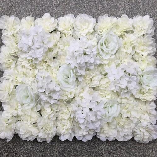 Wedding Background Flower Wall Artificial Flower Shop Window Decoration Rose Hydrangea Carpet Stage Layout
