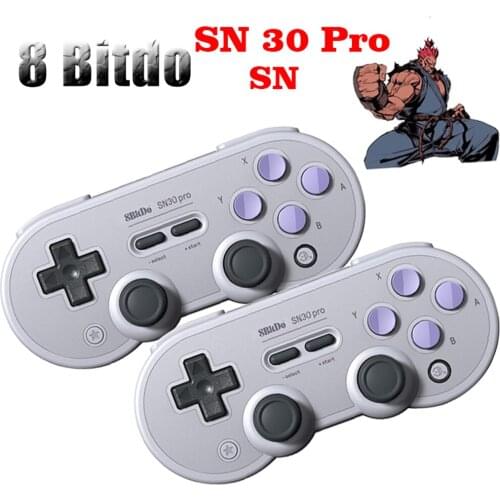 8BitDo Gamepad Controller for Nintendo Switch Windows Android macOS Joystick Wireless Bluetooth Controller SN30 Pro GamePad