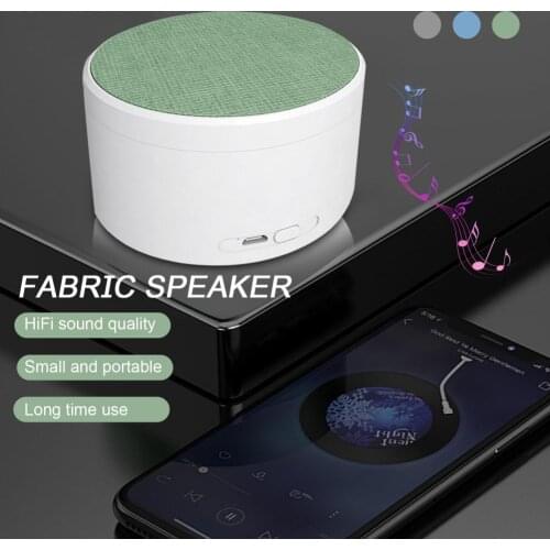 K15 Bluetooth Portable Fabric Speaker Loudspeaker Subwoofer for Computer Phone
