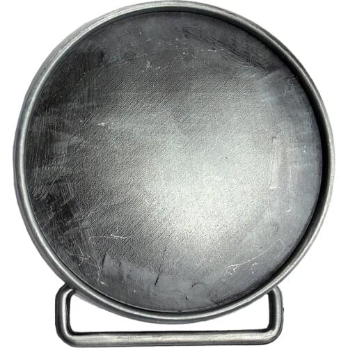 Retro Style Round Western Cowboy Belt Buckle Men Belt Buckle Women Blank round Shap Belt Buckle