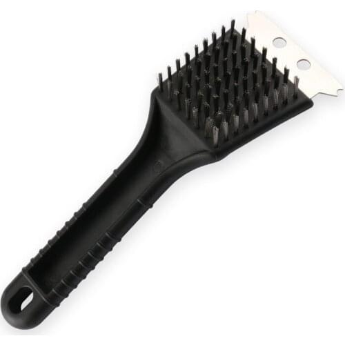 BBQ Barbecue Brush Barbecue Tool Cleaning Copper Wire Brush Head Convenient And Quick Kitchen Home Furnishing
