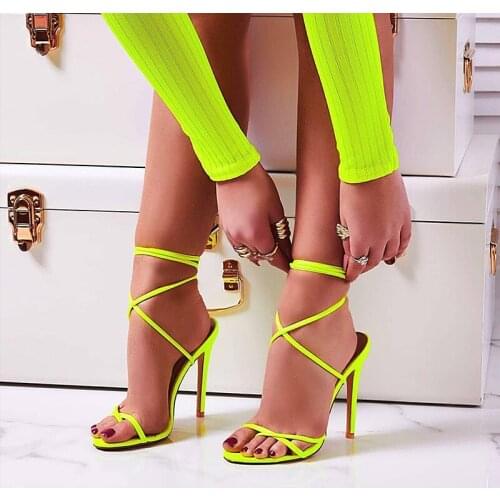 Siddons 2021 ladies sandals siddons European and American new candy bright color flip flops high heels large size womens shoes