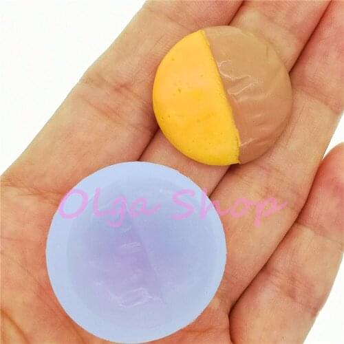 QYL486 26.3mm Silicone Mold Fondant Cake Decoration Candy Resin Clay Earrings Necklace Craft Soap Candle FOOD SAFE OVEN SAFE