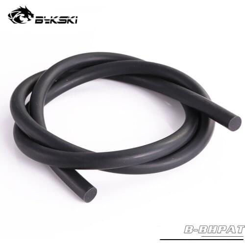 Bykski 8mm/10mm/12mm Diameter Silicone Bar use for 8/10/12mm Inside Diameter Tube Silicone Round for Pipe Length 1 meter