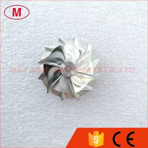 TD025 49173-00015 1401-402-402 6T High Performance Turbo Aluminum 2024/Billet compressor wheel 39.60x56.00mm 6+6 blades for PSA