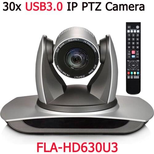 Skype USB3.0 HD 1080P/60 Webcam Network IP Vimx Broadcasting Video Conference Camera 30x Optical Zoom with DVI Output