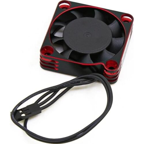 40Mm Cooling Fan Rotates 16000 RPM 5-8.45V for 1/10 1/8 1/12 RC Car Brushless Motor Rc Car Accessories