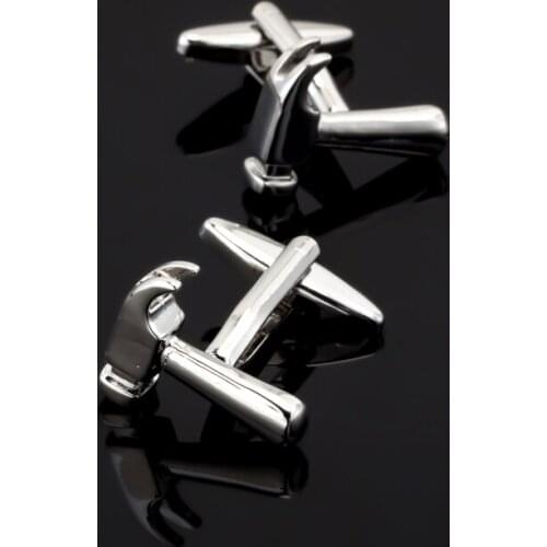 XK319 High quality French Cufflinks tool hammer Cufflinks mens business shirt accessories crazy promotion