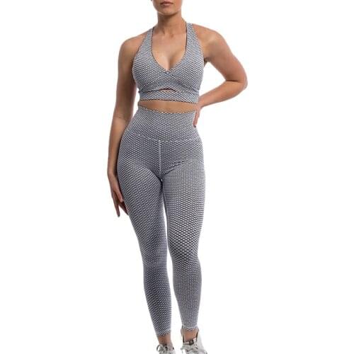 Woman Tracksuit 3D Mesh Gym Yoga Suit Crop Top Seamless Sport Leggings Set Fitness Set Print Activewear Set Cycling Clothing