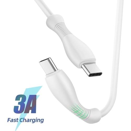 18W PD USB C To Type C Micro 3A Fast Charge Data Transfer Cable for Xiaomi Redmi Samsung For Android USB Type-C Cord
