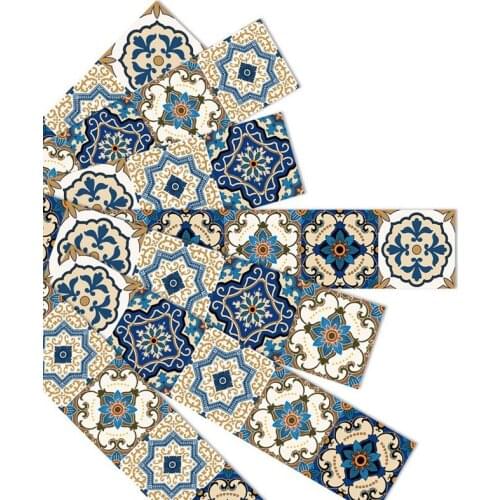 21X100cm 7Pcs Stair Sticker Waterproof Self-Adhesive PVC Staircase Sticker for Bathroom Kitchen Stairway Decor-ABUX