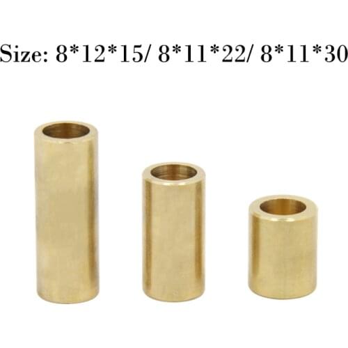 3pcs Self-lubricating Copper Sleeve Bearings Slide 3D Printers Parts ULTIMAKER Metallurgy Bushing Brass Parts Accessories