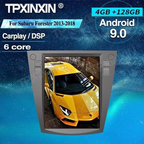 4+128 PX6 For Subaru Forester 2013-2018 Android 9.0 Car GPS Navigation Stereo Headunit Multimedia Player Auto Radio Wifi Carplay