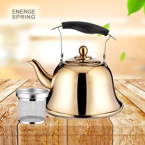 1-3L Boiling Water Kettle Add Soup Pot For Hot Pot Restaurant Stainless Steel Teapot Universal Kettle For Induction Cooker