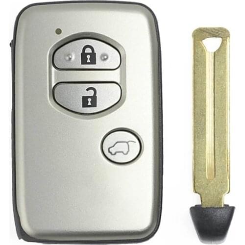CS007086 Toyota Camry Key shell cover New Smart Remote Key Shell 2/3/4 Button Hybrid Avalon Corolla Highlander RAV4