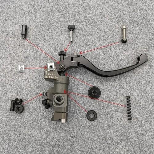 Applicable to Brembo brebo upper pump RCS rubber ring oil seal leather cover screw upper pump spring accessories