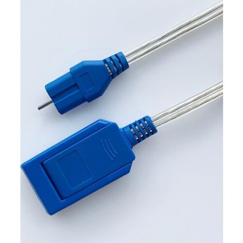 Electric knife negative plate connection line,High-frequency neutral electrode sheet connecting line for LEEP head