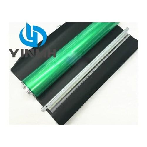 1Set Bizhub OPC Drum+Cleaning Blade+Drum Lubricant Wa Bar+Cleaning Brush Roller For Konica Minolta C500 C5500 C5501 C6500 C6501