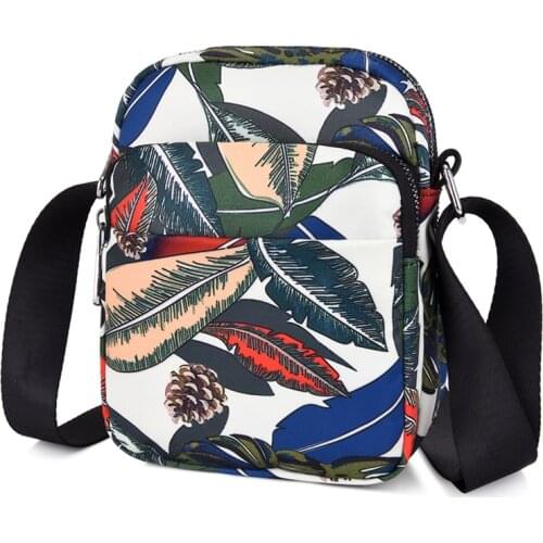 2021 Summer Strap High Quality Oxford Cloth Nylon Ladies Women Samll Mobile Phone Messenger Casual Cossbody Chest Shoulder Bag