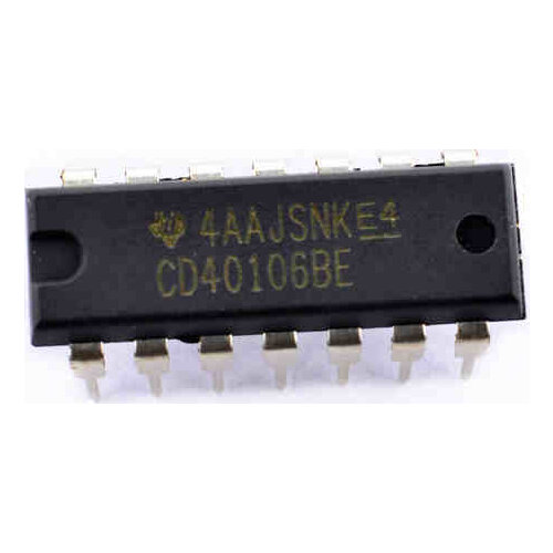 New CD40106 CD40106BE six Schmidt trigger DIP-14 DIP