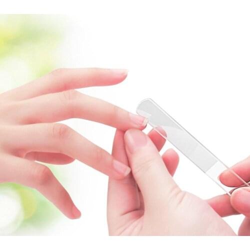 Professional Salon Tempered Glass Nail File Sanding Buffer Polishing Grinding Rod Manicure Pedicure Scrub Nails Art Cuticle Tool