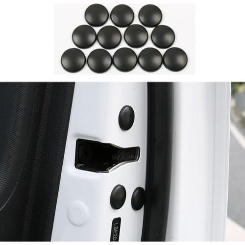 12Pcs Car Door Screw Protection Cap waterproof Anti-embroidery For Toyota Land Cruiser Prado LC150 FJ150