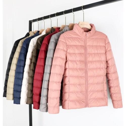 NewBang Womens Down Jackets Ultra Light Duck Down Women Matt Fabric Lightweight Coat Warm Female Windbreaker Parka Plus Coats
